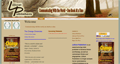 Desktop Screenshot of lillicatpublishers.com